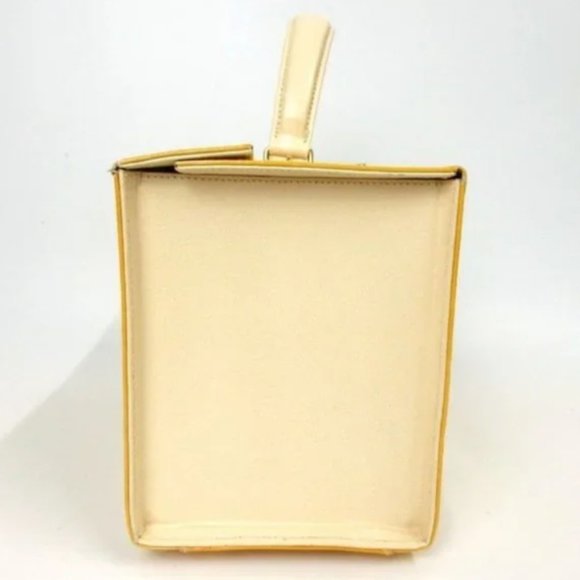 Fendi business type bag very rare suitcase yellow - Picture 4 of 16